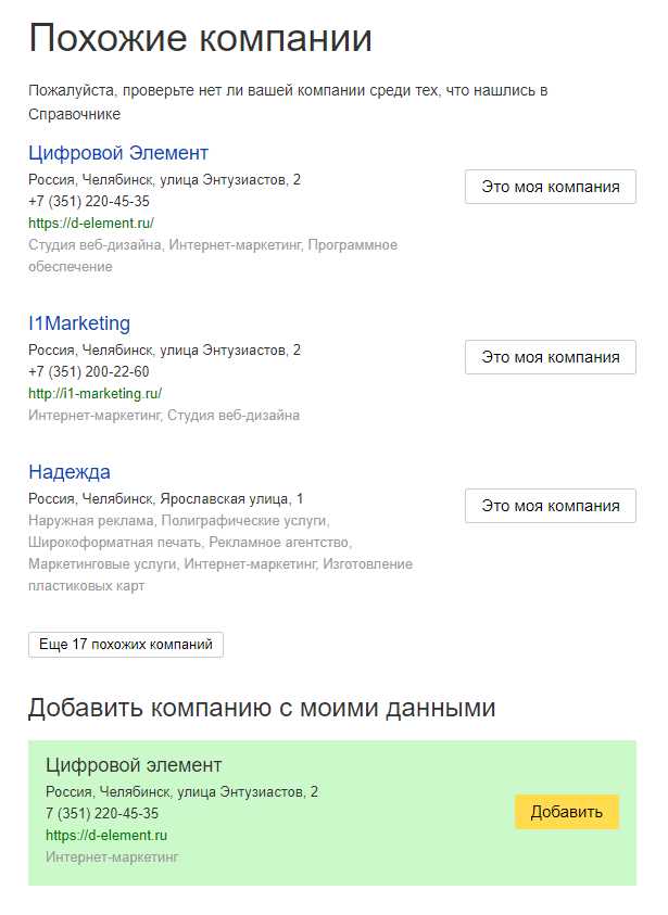Преимущества участия в Яндекс.Каталоге: